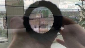 Снайперский прицел Bushnell yardage pro 4-12*42 с лазерным дальномером