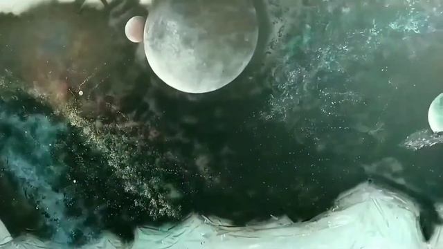 Аерозольне фарбування - Дивовижний Всесвіт - Білоус Тарас / Spray Paint Art - Amazing universe