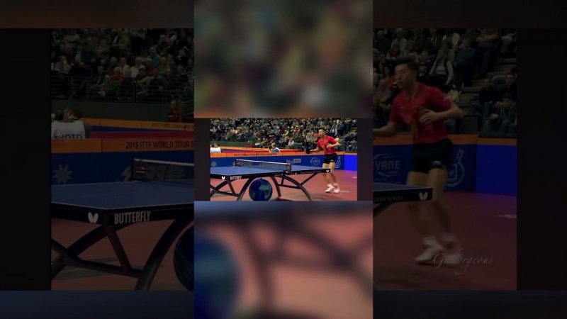 Ma long и его forehand