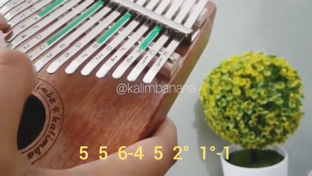 Chord Tabs Tutorial  Kalimba - Happy Birthday  cover by Kalimbanana смотреть онлайн