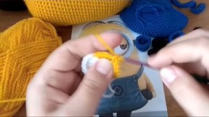 Подробный МК//Вязаная игрушка Миньон Стюарт. Часть 3.