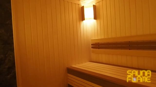 Сауна с соляным панно смотреть онлайн
