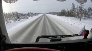 Заглушил в мороз((Тяжелый запуск Вольво на Севере,Платный мост Уренгой