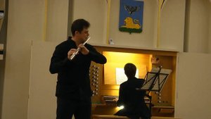 И.С.Бах Соната для флейты и органа №4 / J.S.Bach Sonata №4 for flute and organ in C major BWV 1033