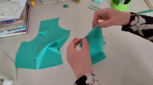 Как сделать притачную планку .Шитьё