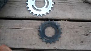 Большая звездочка на велосипед. Сложности.