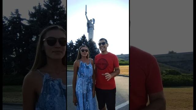 Did you know...? How tall is the Motherland Monument in Kiev? #shorts #kiev #ukraine