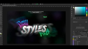 ЛУЧШИЙ ФОТОШОП ПАК СТИЛЕЙ ДЛЯ ДЕЗАЙНЕРА! СТИЛИ ДЛЯ ТЕКСТА пак для фотошопа