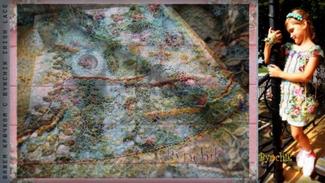 Туника "Ameli" в технике ирландского кружева. Вяжем крючком с Bynchik Irish Lace. Crochet ideas