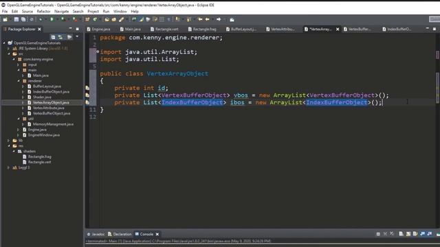 OpenGL Game #10 - Классы для OpenGL Объектов