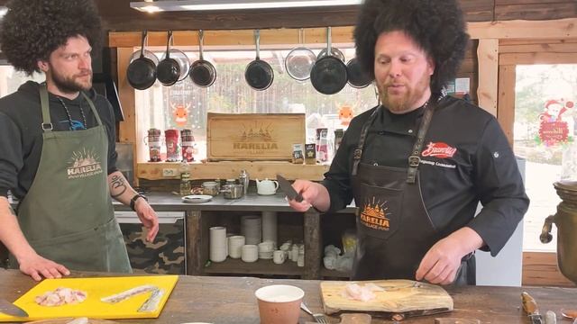 Кирилл Нагиев и Владимир Солнышков в Карелии готовят лося))) жесть) смотреть до конца))) смотреть онлайн