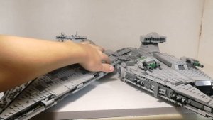 LEGO-сравнение: LEGO Star Wars 75190 & 75315 Разрушитель Первого ордена & Лёгкий имперский крейсер