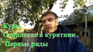 Обогрев курятника //Печь своими руками #3 // Первые ряды.