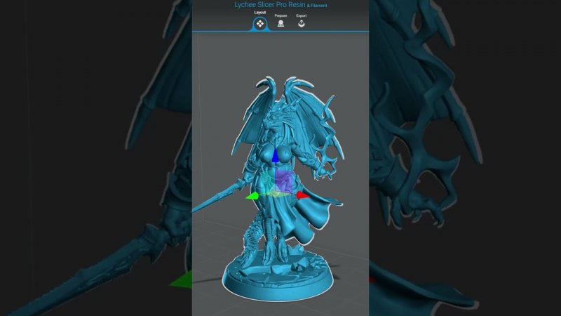 Советы для качественной 3D печати от #3DTool Настраиваем поддержки для SLA DLP 3D принтера? #Shorts