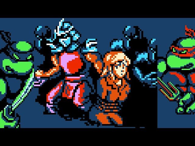 Teenage Mutant Ninja Turtles (NES) Все боссы без урона. смотреть онлайн
