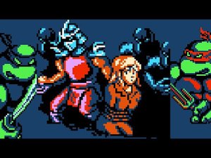 Teenage Mutant Ninja Turtles (NES) Все боссы без урона.