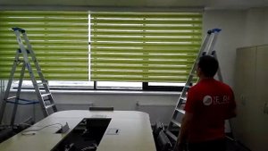 Автоматические Жалюзи Зебра, как работают моторизованные жалюзи