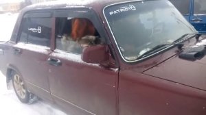 и снова пробный варик хаертрик мощный саб в ваз 2107