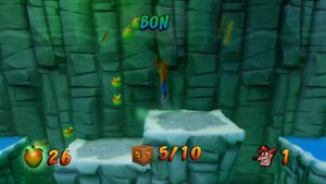 Crash Bandicoot 2 - "Snow Go" 100% Clear Gem and All Boxes (PS4 N Sane Trilogy)