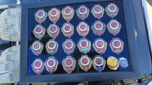 Коллекция советских знаков моего друга.  1.5 года собирал! Фалеристика сочинская.