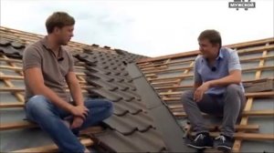 Укладка натуральной черепицы