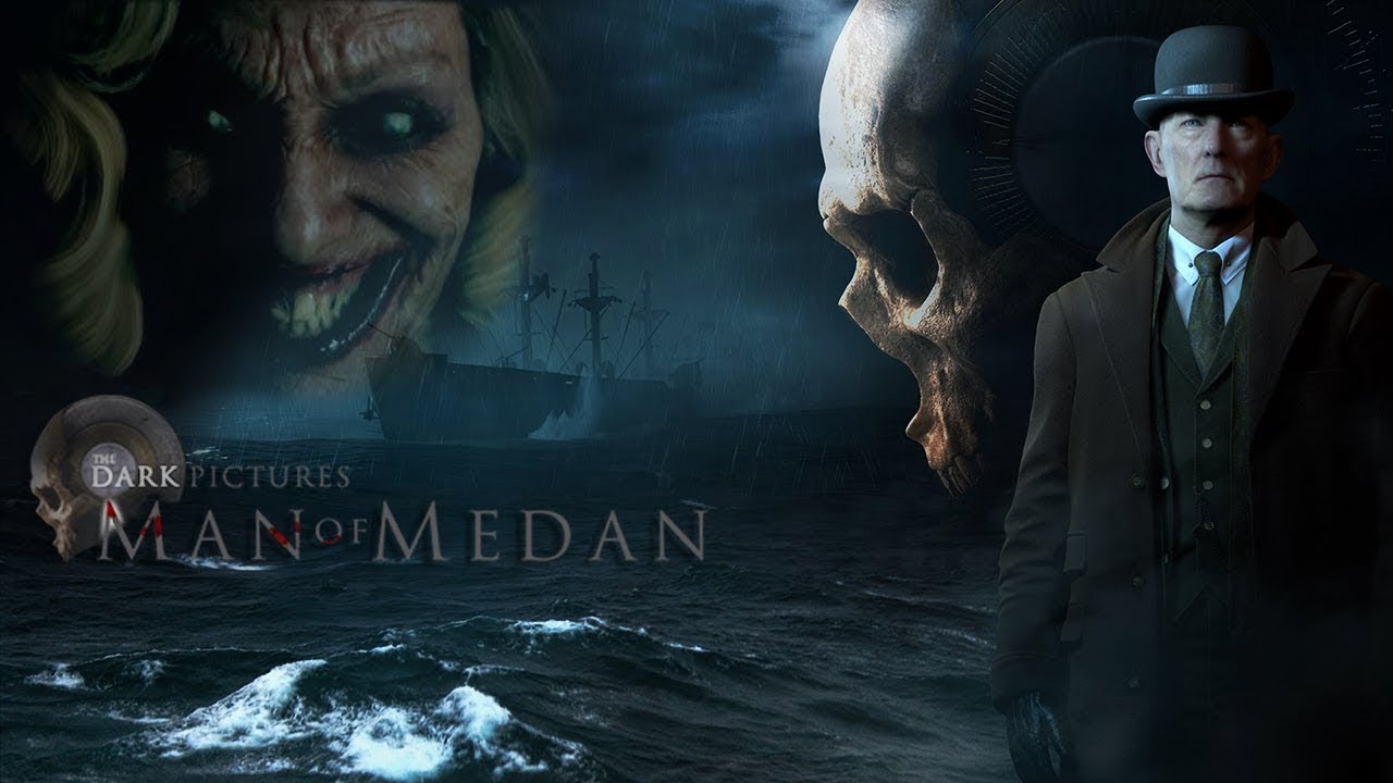 Зе пикчерз. Игра the Dark pictures: man of Medan. Man of Medan Постер. Мэн оф Медан персонажи.