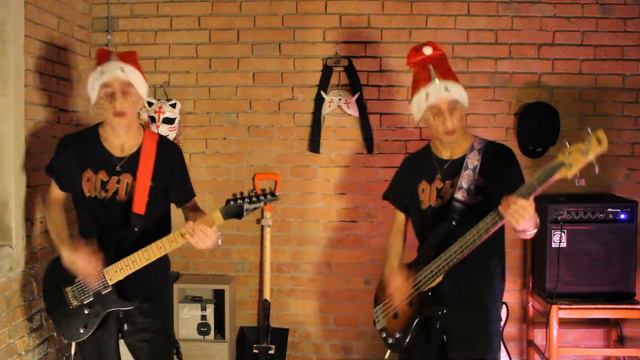 Happy Holidays You Bastard - Blink 182 (Guitar And Bass Cover) смотреть онлайн