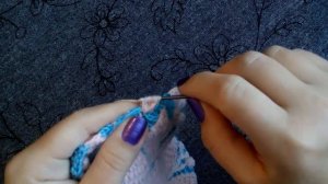 Видео урок. 3d берет рельефными столбиками. Часть 4. #crochetpattern #beretcrochet #береткрючком