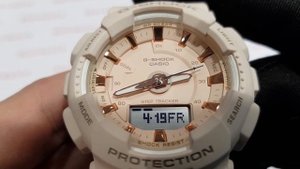 Casio G-Shock GMA-S130PA-4AER с шагомером -  Новинка 2019 года
