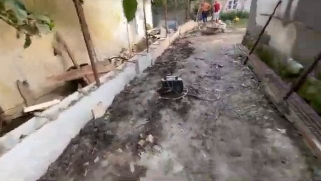 Забор между соседями Из проф Листа 0,45мм смотреть онлайн