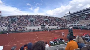 Hugo Gaston vs Alex de Minaur @ The French Open 2022#frenchopen #paris