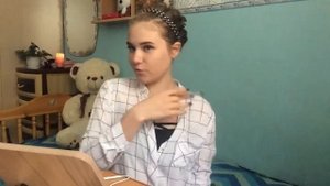 МОЙ МАКИЯЖ С НАРОЩЕННЫМИ РЕСНИЧКАМИ