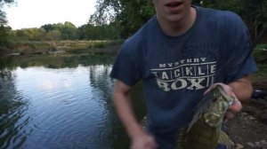 Creek Fishing Smallmouth Bass -- VLOG #8