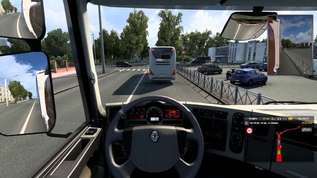 ETS 2 Рейс № 3 Санкт Петербург Россия Нарва Эстония Игрушки Дневник домового.mp4