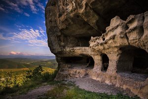 Крымские горы.Бахчисарайский район.
