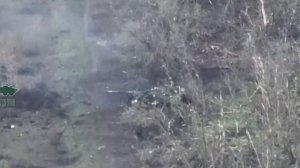 ????Бои у Кременной: "?️тважные" выявили украинский танк и уничтожили его