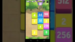 My talking tom mini game 2048 : How to beat 1024 ??