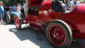Fiat S76 'The Beast of Turin'' start up , sound , flames, at The Goodwood Festival of Speed 2019