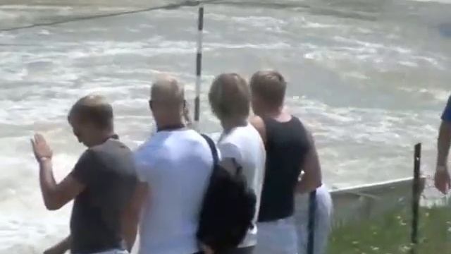 Bratislava Canoe Slalom World Cup 2009 - Tad Dennis смотреть онлайн