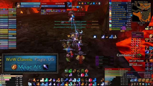 Molten Core - WoW Classic, Mage Alt 6/19/2020 смотреть онлайн