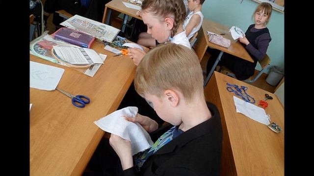 технология вышивание