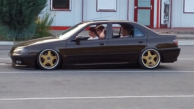 Заниженный тюнинг Пежо 406. Understated tuning Peugeot 406. смотреть онлайн