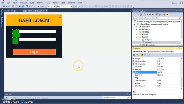 C# Project Tutorial - Create a Library Management System Using C# And MySQL - [ Part 1 ]