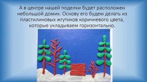 2 класс. Художественный труд. Аппликация пластилином. «Зимний пейзаж»