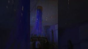 Оформление зала "Новый год в подводном царстве"