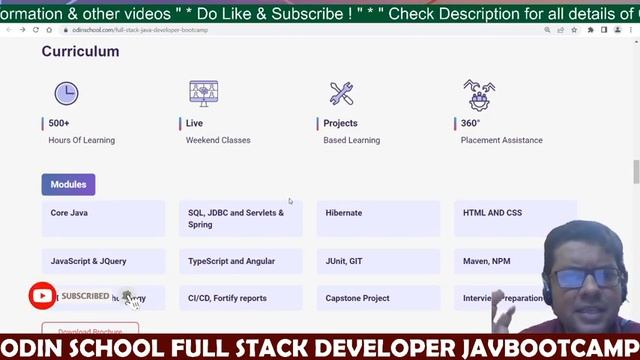 ?JAVA FULL STACK BOOTCAMP | BEST JAVA BOOTCAMP 2022 | Odin School | FULL STACK DEVELOPER