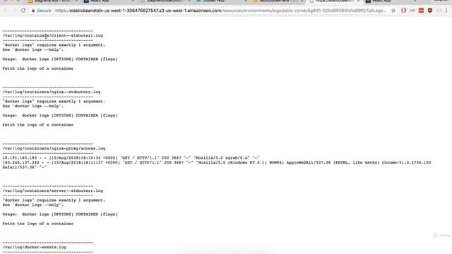 141. Docker: Verifying Deployment | Docker on AWS смотреть онлайн