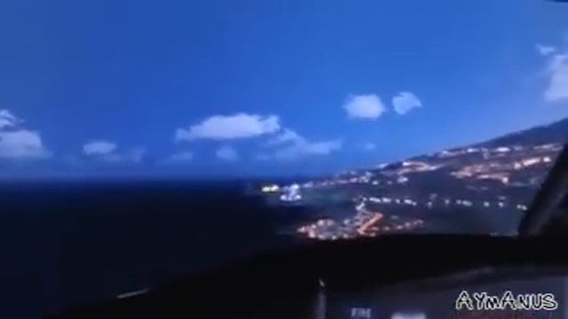 B737 LA PALMA LANDING смотреть онлайн