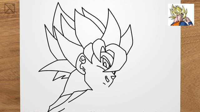 Как нарисовать Сон Гоку (Жемчуг дракона Z) смотреть онлайн