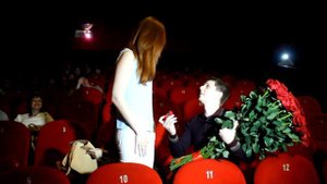 Самое лучшее предложение руки и сердца в кинотеатре г.Астрахани